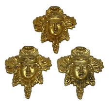 Set of 3 Gilt Face Furniture