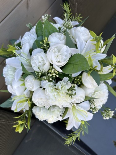 Artificial grave pot - artificial, flower