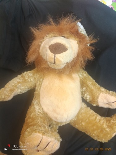 Mumbles lion plush soft toy - mumbles,