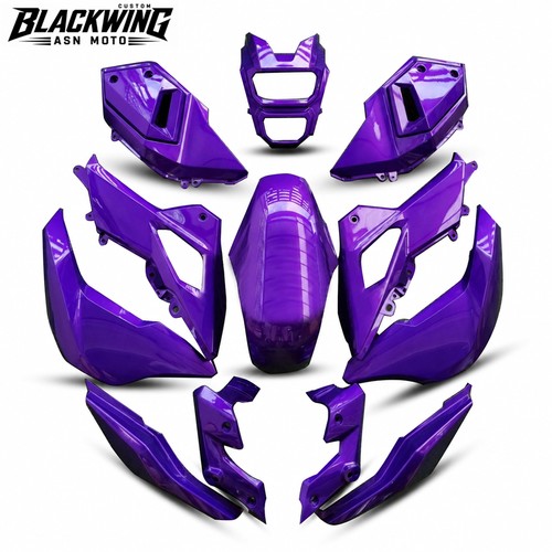 Purple full plastic panel - purple,