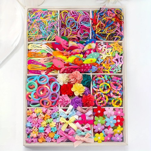 555pcs girls hair accessories - girls,