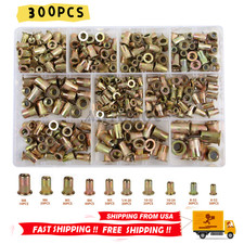 Zinc Steel Rivet Nut Kit 300