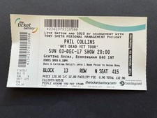Phil Collins Ticket 2017