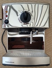 Morphy Richards 47505 Roma Espresso Coffee Machine with steam wand Milk Frother