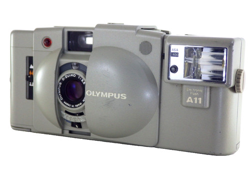 Olympus xa2 urban white point - white,