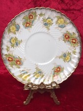 Antique WILDBLOOD HEATH & SONS, CLIFTON China, 9'' Floral Cabinet Plate c.1908