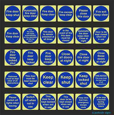 Photoluminescent Fire Door