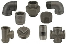 Black Malleable Iron Pipe Fittings 