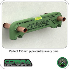 cobra display bar shower pipe jig for 1st & 2nd fit. 150mm centres