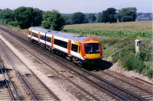 Railway photograph diesel - photograph,
