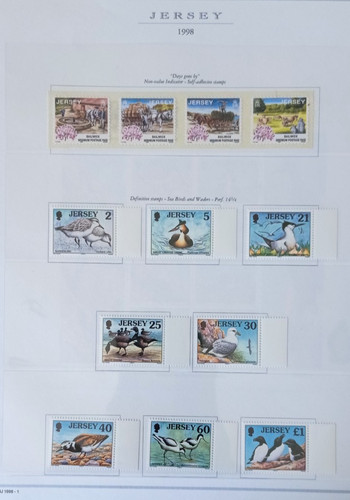 Jersey 1998 collection mnh - collection, of