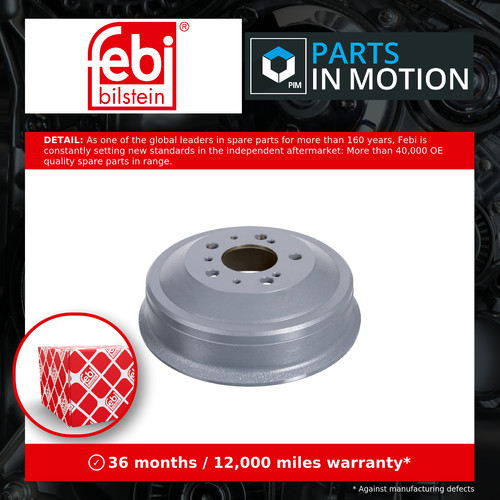 Brake drums fits - 2x, (pair)