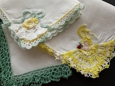A+ Vintage Lot 3 Fancy Crochet