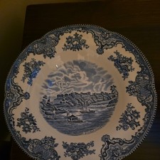 Johnson Brothers  Old Britain Castles Blue Soup Bowl FREE  POST