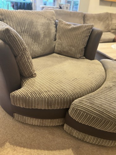 Dfs large swivel cuddle - swivel, chair