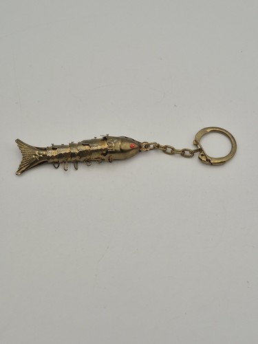 Vintage articulated fish - vintage,