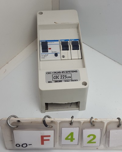 Caravan consumer fuse box unit - consumer,