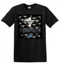 Mustang Logo and Script Mens t
