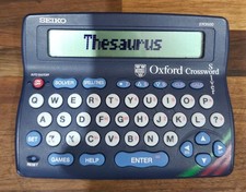 Seiko Oxford Crossword Solver