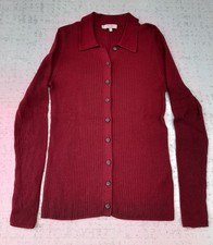Hobbs burgundy knitted