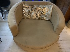 Large Double Swivel Beige