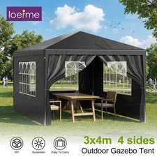 3x3m / 3x4m Gazebo Garden