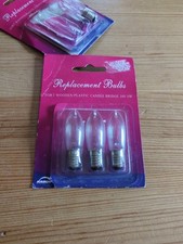 4 Of 34V, 3W, E10, MES Spare Christmas Bulb Lamp For Candle Bridge, Kasco