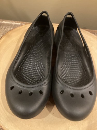 Crocs kadee black flats - black,
