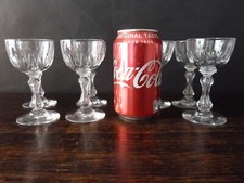 7x Val St Lambert Crystal Port