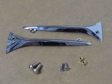 Triumph Tiger Cub H877 H878 Headlight Nacelle Chrome Flashes c/w Bolts & Nuts