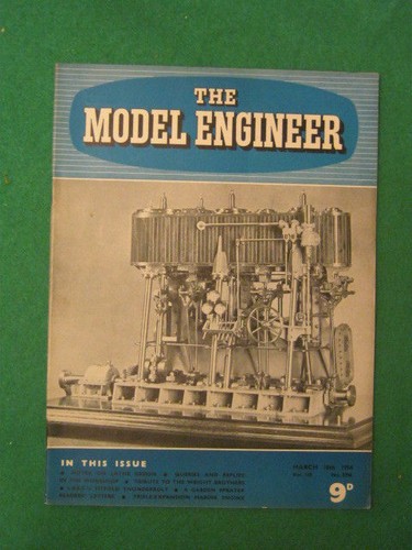Model engineer marine engine - model,