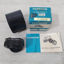 Panagor Auto Teleconverter 2X for Nikon Al with case