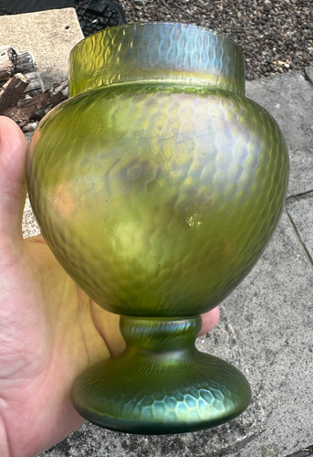 Antique art nouveau - art, green