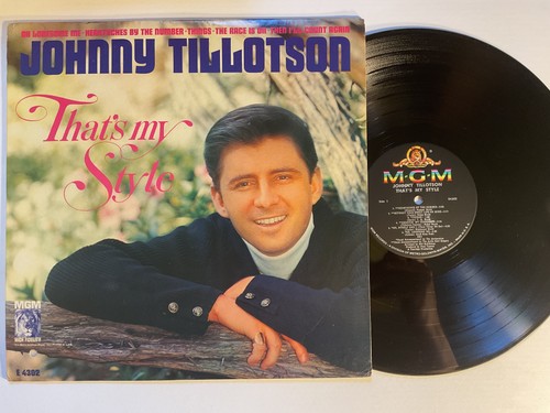 Johnny tillotson that my - tillotson, that's
