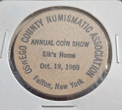 1969 oswego county numismatic - 1969,