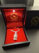 Silver Cuban Jesus Piece S925