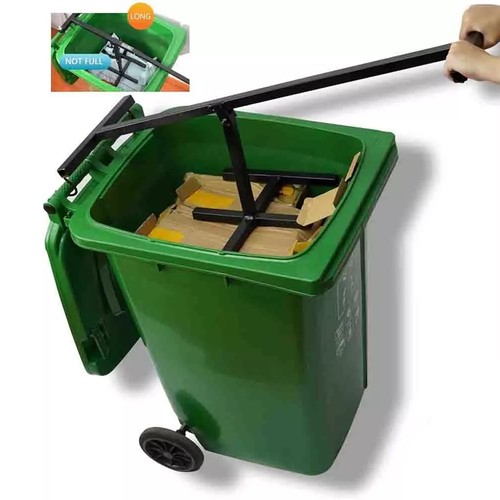 Bin compactor press manual - compactor,