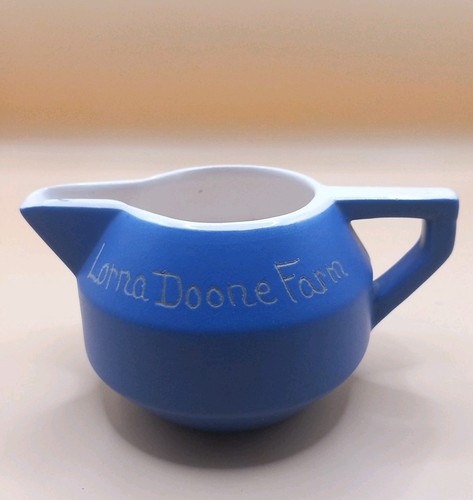 Vintage blue and white lorna - and,