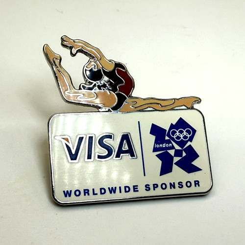 Vintage pin badge london 2012 - vintage,