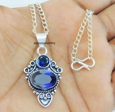 Blue Tanzanite gemstone 925