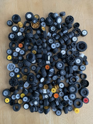 Lego wheels tyres 1kg bulk - &,