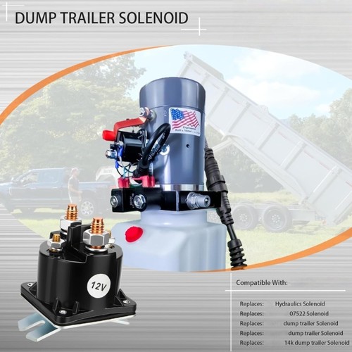 12v dump trailer solenoid - 12v,