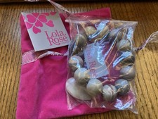 Lola Rose Multicolour Banded Agate Bead Bracelet New In Pouch