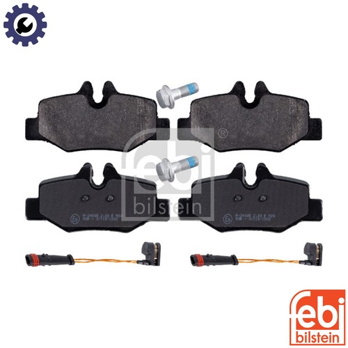 Brake pad set disc - disc, 16535