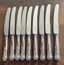 Set of 9 Silver Plated Dinner