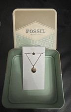 FOSSIL NEW IN BOX gold plated