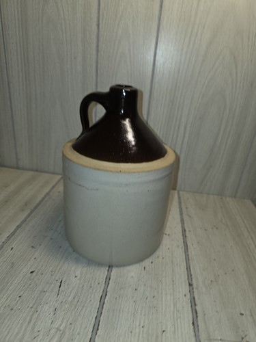 Antique stoneware crock jug - stoneware,