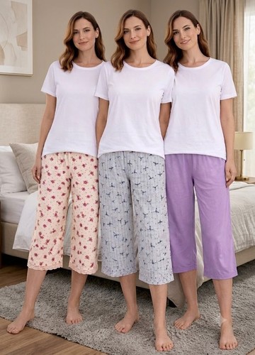 Ladies womens sleep shorts - ladies,