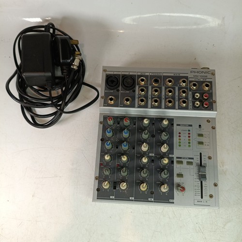 Phonic mm1002 audio mixer - phonic,