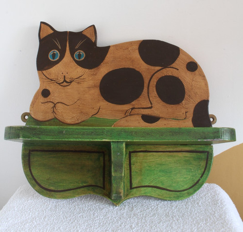 Vintage wooden folk - wooden, art